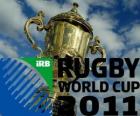 2011 Παγκόσμιο Κύπελλο Ράγκμπι. Είναι γιορτάζεται στη Νέα Ζηλανδία από 9 Σεπτέμβριος - 23 Οκτώβριος
